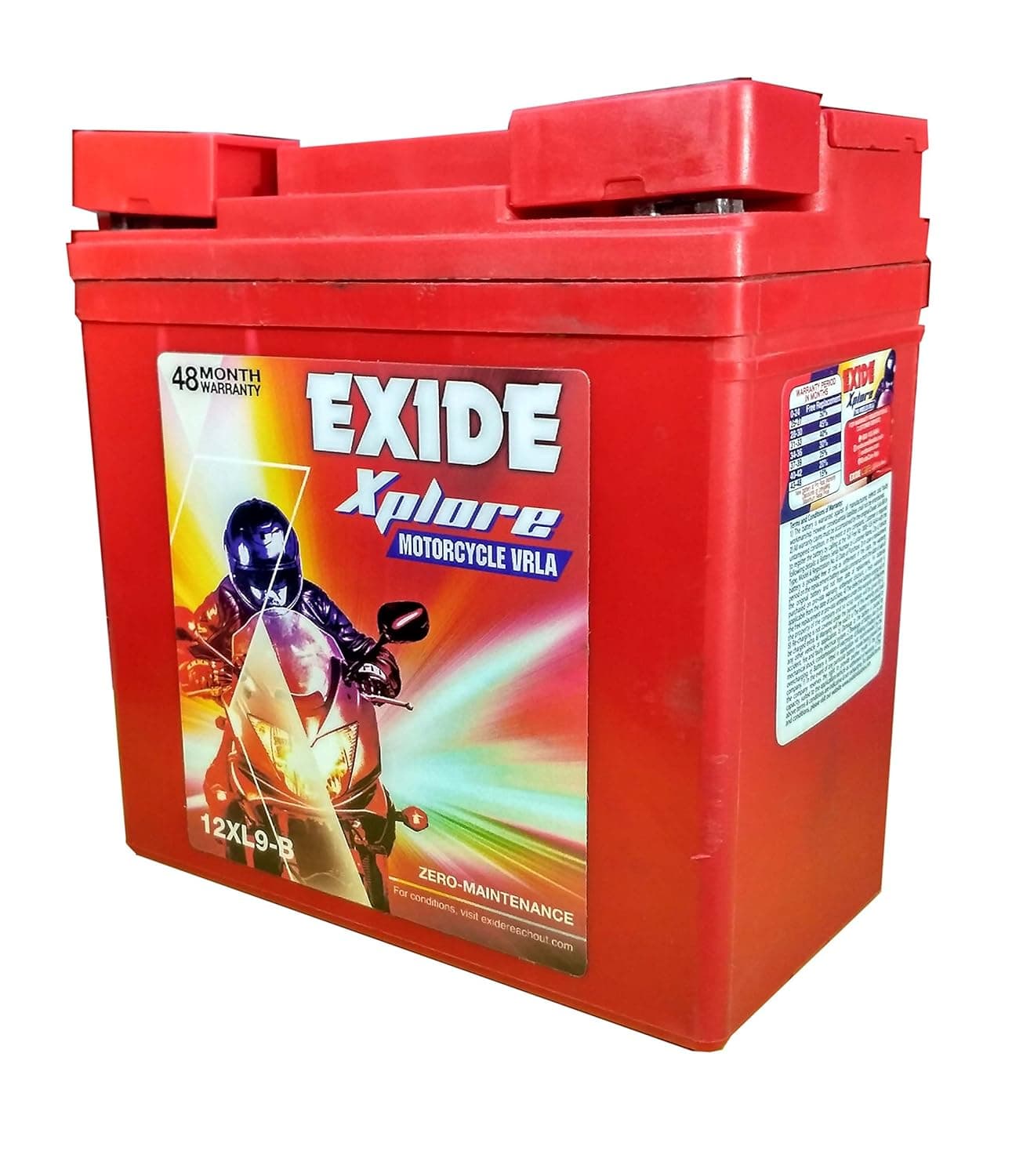 Exide Lithium Ion Battery 12V