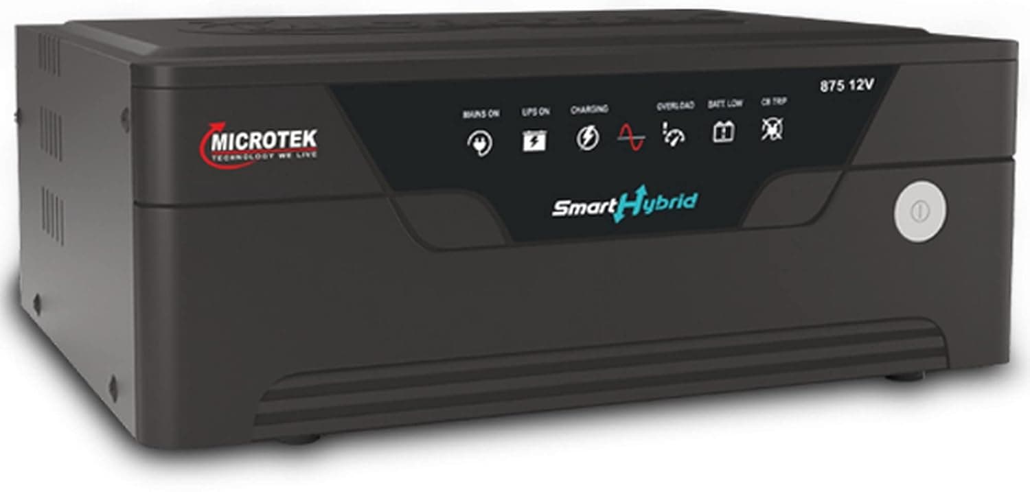 Microtek Smart Hybrid 1875 Digital & Sinewave 1650VA/1320W Inverter